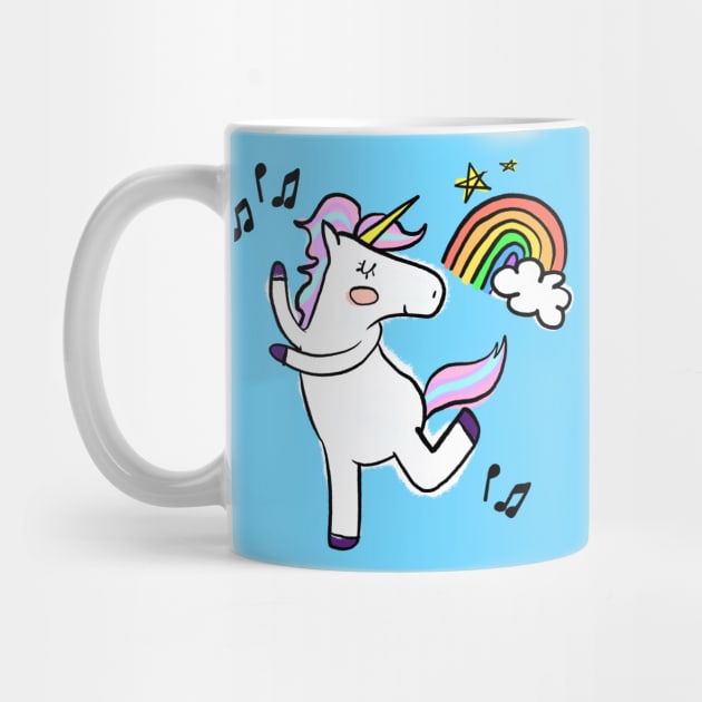 Dancing Unicorn by audistry